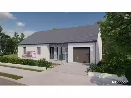 maison 101.58 m² avec terrain à montjean-sur-loire (49)