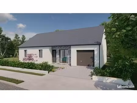 maison 101.58 m² avec terrain à sainte-gemmes-sur-loire (49)