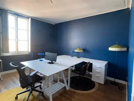 bureau centre-ville nantes – place du commerce - 15m² / 3 postes