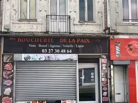 à vendre – immeuble commercial avec cour – 158 m² – hyper-centre de denain