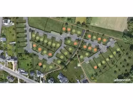 terrain à bâtir de 383 m² à riantec (56)