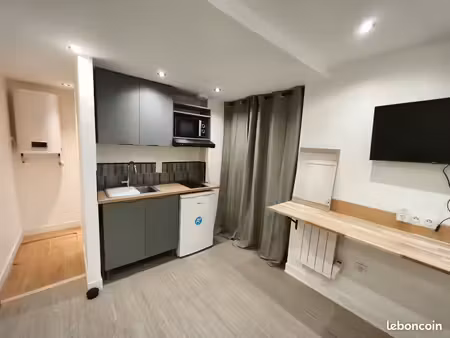 studio meublé - 100% rénové - hypercentre - terrasse