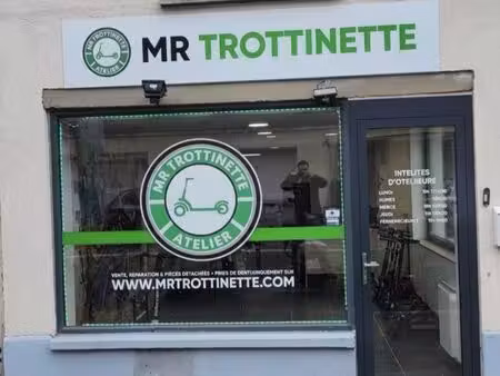 cède atelier trottinette électrique