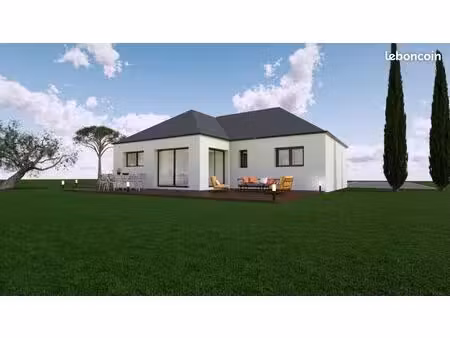 projet de construction d'une maison 115.14 m² avec terrain à guer (56)