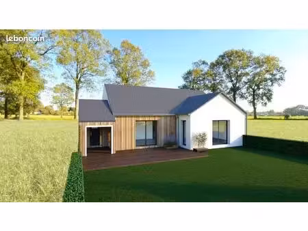 projet de construction d'une maison 93 m² avec terrain à guer (56)