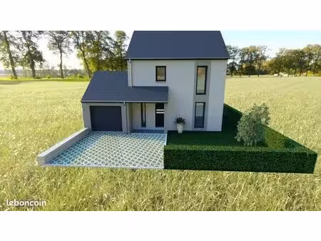 projet de construction d'une maison 100 m² avec terrain à pontivy (56)