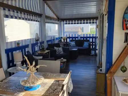 rare chalet avec terrain privatif de 185 m² à 500 m de la mer