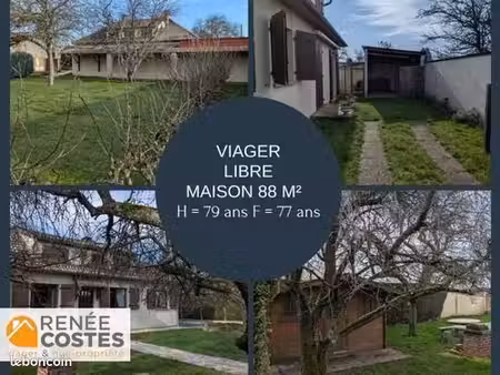maison en viager 3 pièces 88 m²