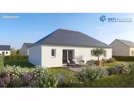 projet de construction d'une maison 84 m² avec terrain à cosse-le-vivien (53)