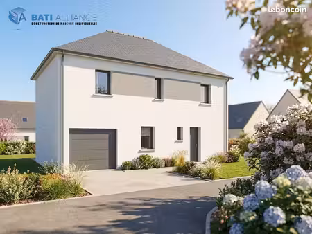 projet de construction d'une maison 99 m² avec terrain à le genest-saint-isle (53)
