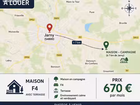loue maison de campagne f5