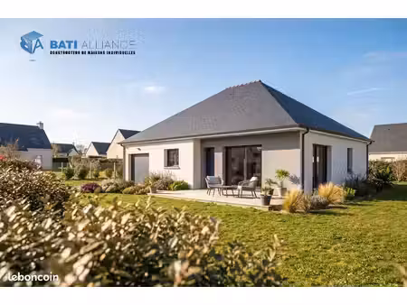 projet de construction d'une maison 91 m² avec terrain à nuille-sur-vicoin (53)