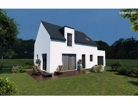 maison 81 m² avec terrain à saint-guyomard (56)