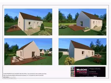 maison 3 pièces 80 m²