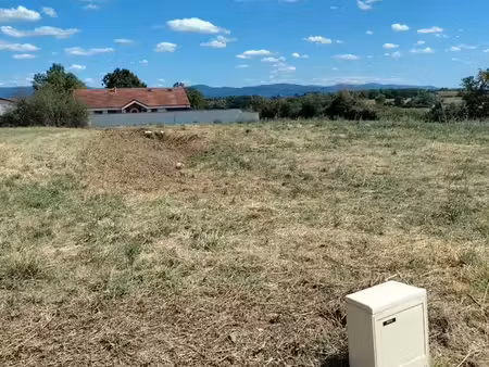 terrain constructible viabilisé