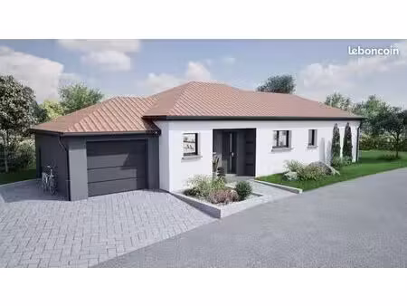 maison plain pied neuve de 100m² sur un terrain de 3.4 ares