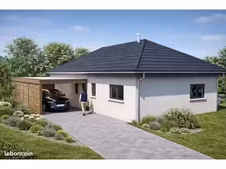 projet de construction d'une maison 104 m² avec terrain à vescheim (57)
