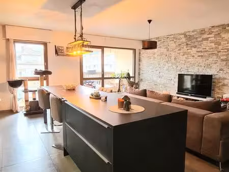 f3 meublé 72m2 - balcon - cave - garage