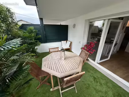 appartement t2 meublé avec terrasse