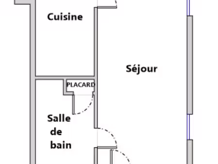 appartement 1 pièce 33 m²