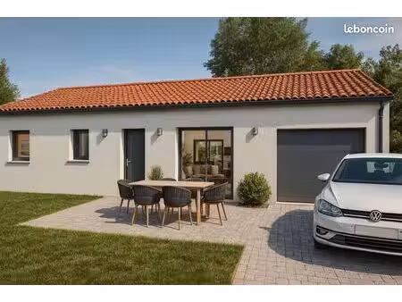 maison 85 m² avec terrain à vitrac (63)