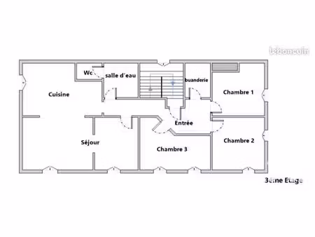 appartement 4 pièces 84 m²