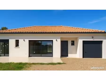 maison neuve 102m2 - 3 chambres  jardin  garage - livraison oct. 2026