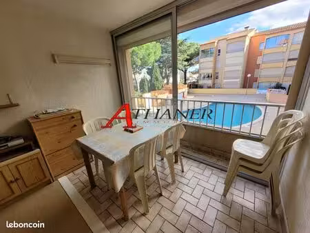 studio 2 pièces 22 m²