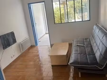 appartement t2 meublé 32m² face mer – canet-en-roussillon – parking privatif