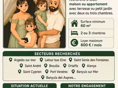 recherche appartement ou maison f3/f4