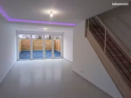 appartement t3 loison sous lens- calme - clos sécurisé - pas de voisin au dessus ni en des