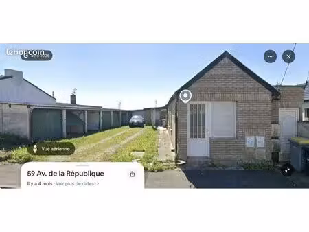vente ensemble immobilier - 2 appartements et 7 garages