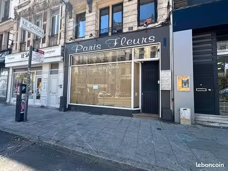 local commercial 60 m² roubaix