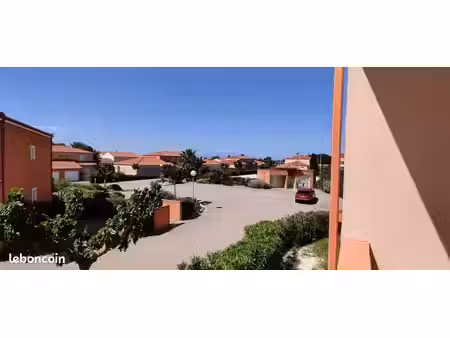 appartement t2 meublé à le barcarès village
