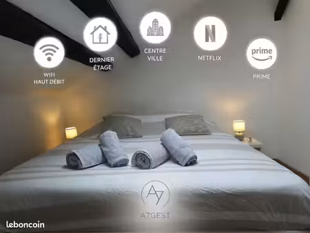 appartt2-idéal entreprises/ équipes-wifi-parking■1 200