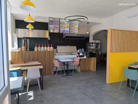 à vendre fonds de commerce de restauration rapide