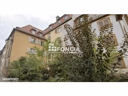 colmar centre ville - studio à vendre