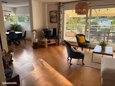 t3 de 92 m² - terrasse  garage  quartier waldeck