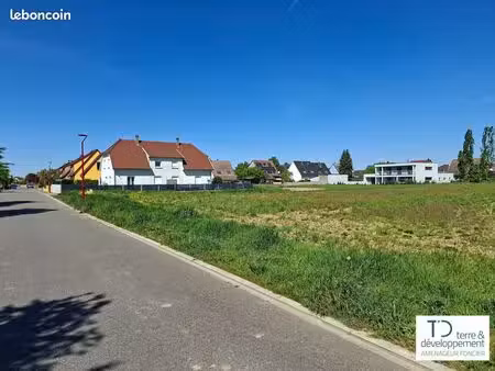 terrain de 424 m² à habsheim (haut-rhin)