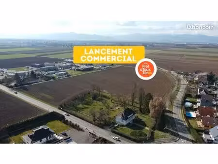 terrain 728 m² bischwihr
