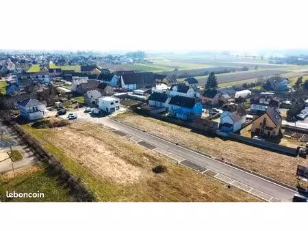 terrain 477 m² houssen