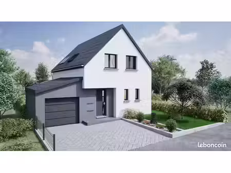 maison neuve 95 m² à bindernheim 67600