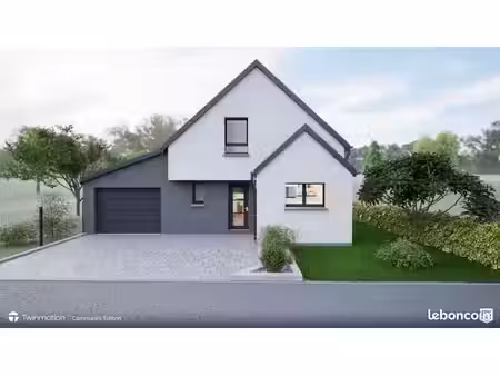 maison neuve de 110m² sur un terrain de 3 ares