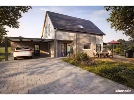 projet de construction d'une maison 100 m² avec terrain à preuschdorf (67)