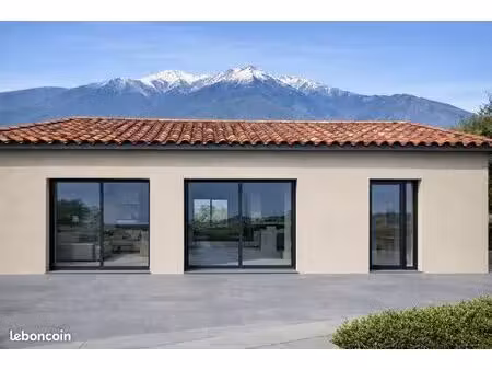 projet de construction d'une maison 85 m² avec terrain à sorede (66)