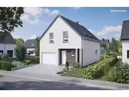 maison 4 chambres de 104m² sur terrain de 300m² - wasselonne