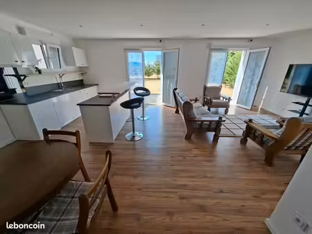 maison contemporaine 127 m² – 3 chambres – jardin  terrasse et grand séjour de 60 m² à mer