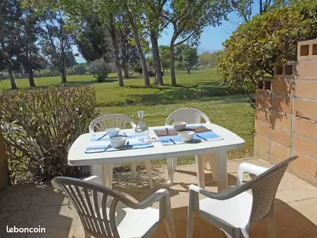 appartement au golf résidence secondaire septembre à juin
