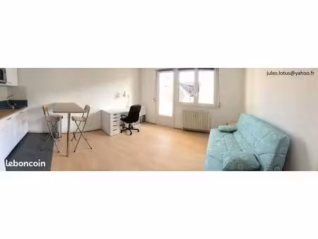 studio meublé de 28m² avec balcon – proche rivétoile