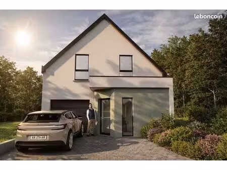 projet de construction d'une maison 87 m² avec terrain à osthoffen (67)